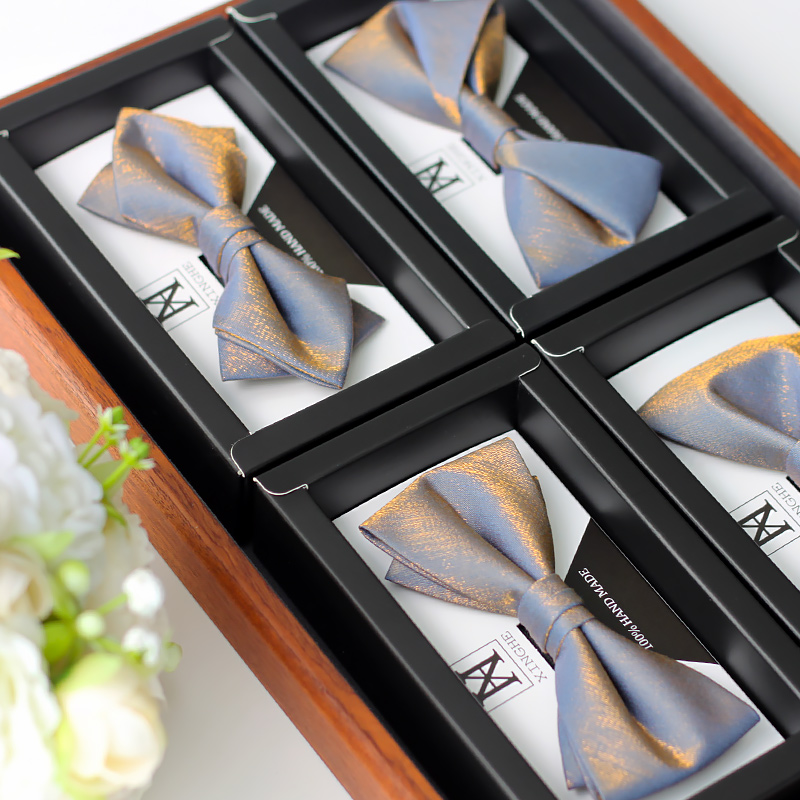 Men'S Grooming For Wedding - Zijden vlinderdas bruiloft mannelijke bruidegom beste