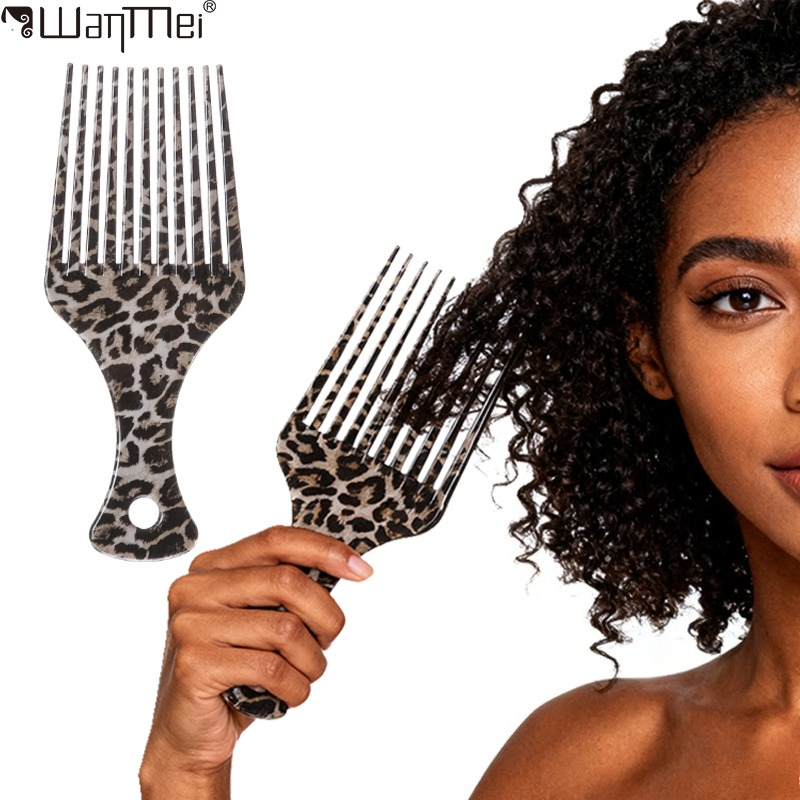 Men'S Grooming Hair - Afro Kam Brede Tanden voor Natuurlijk