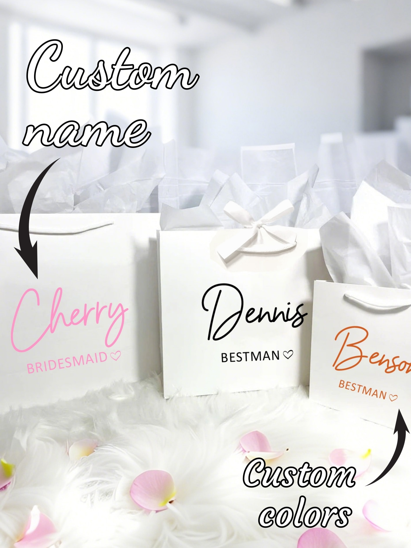 Men'S Grooming For Wedding - 1pc op maat gemaakte bruiloft bruidsmeisje