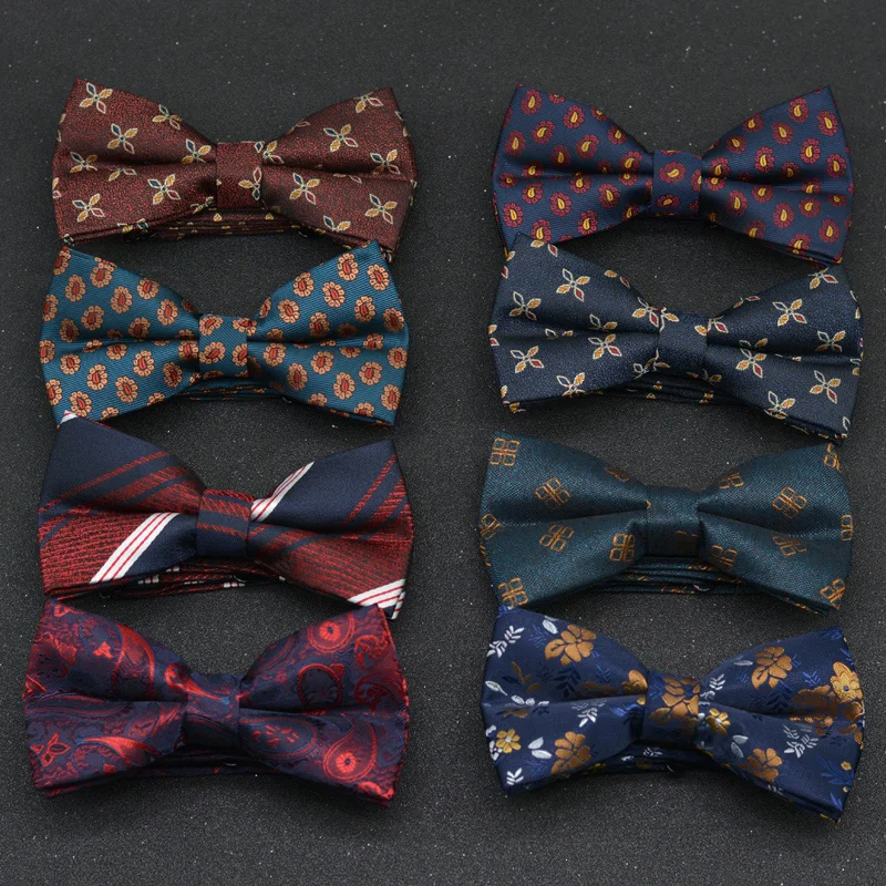 Men'S Grooming For Wedding - Vlinderdas mannen bruiloft dubbele bruidegom bruidsjonkers