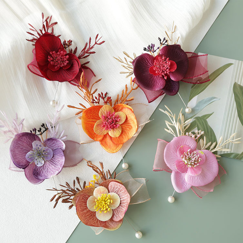 Men'S Grooming For Wedding - 25077 Pols Corsage en Boutonniere Bloem