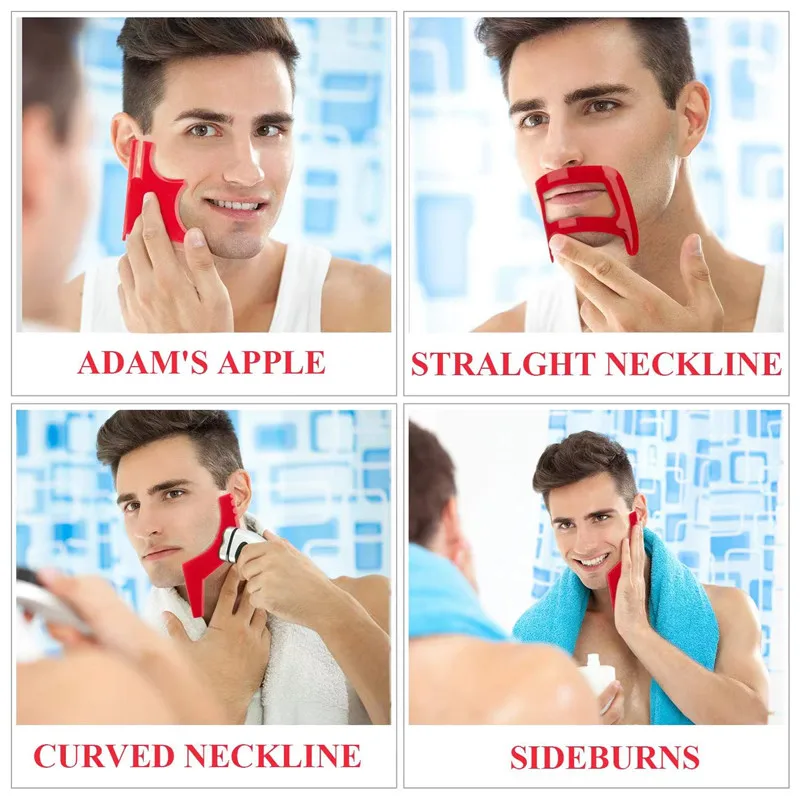2/4 Stuks Mannen Baard Kammen  - Men'S Grooming Salon recensie en prijs