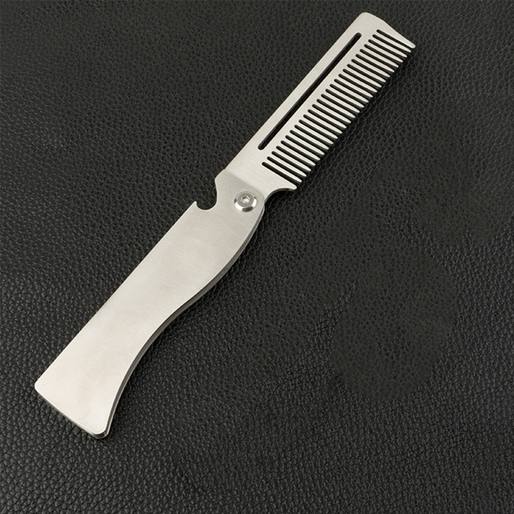 Opvouwbare baardkam met fijne  - Comb Fine Tooth recensie en prijs