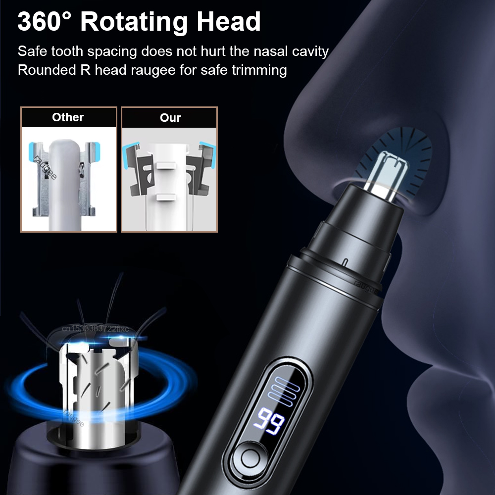 Elektrische neushaartrimmer vo - Men'S Grooming Salon recensie en prijs