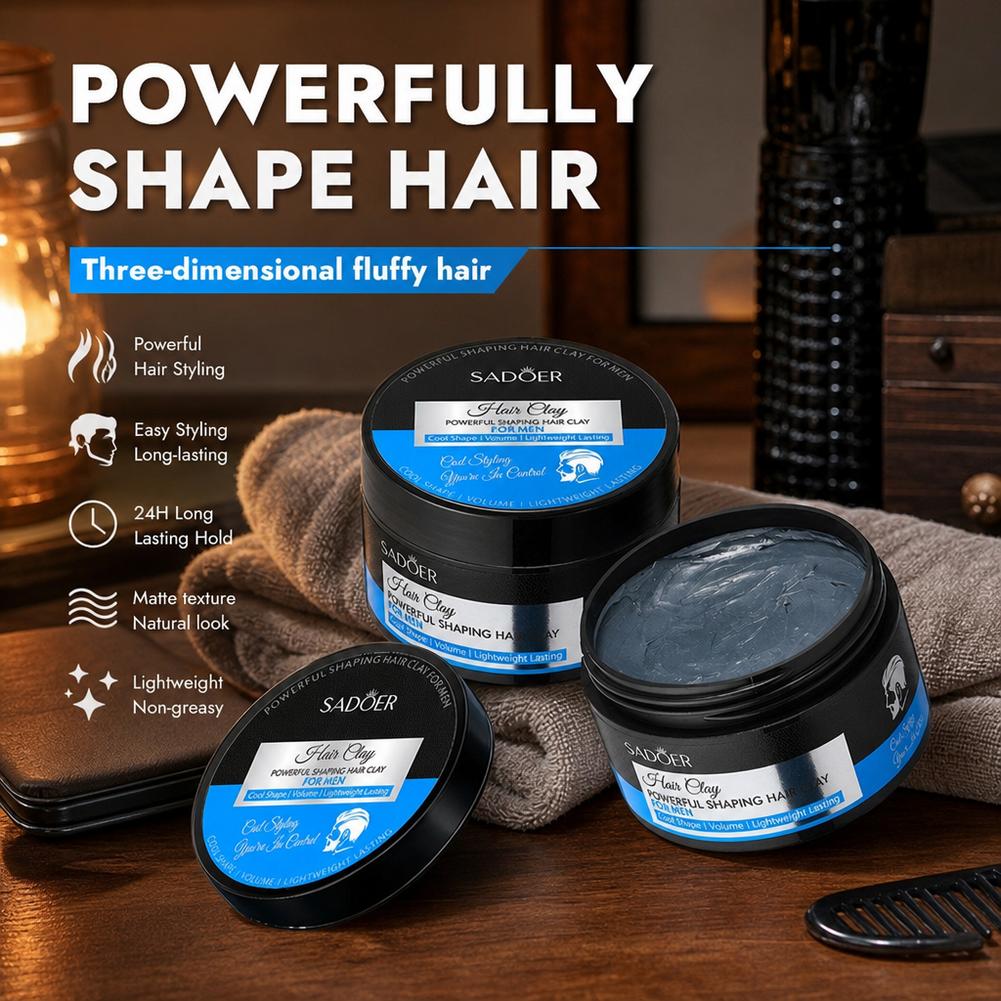 Matte haarstyling klei, sterke - Men'S Grooming Salon recensie en prijs
