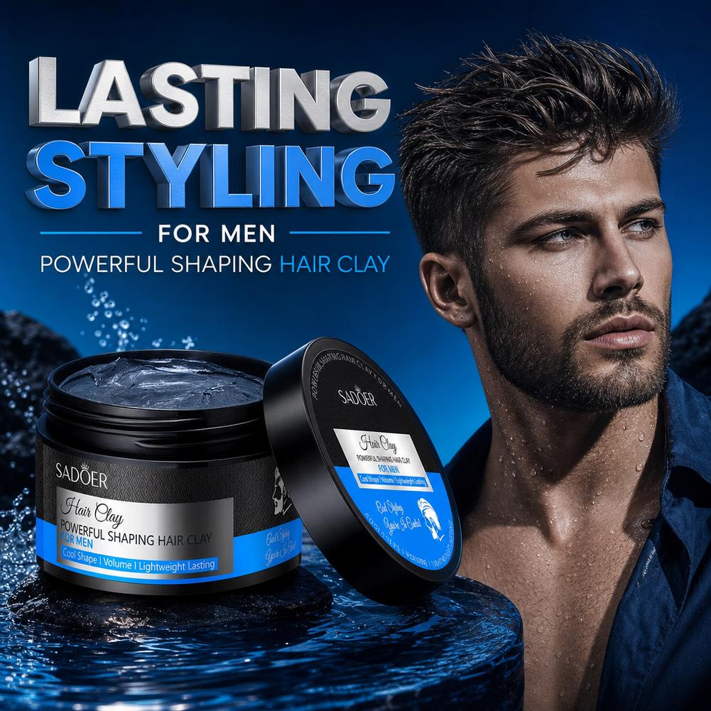 Haarstylingklei voor mannen, s - Men'S Grooming Salon recensie en prijs