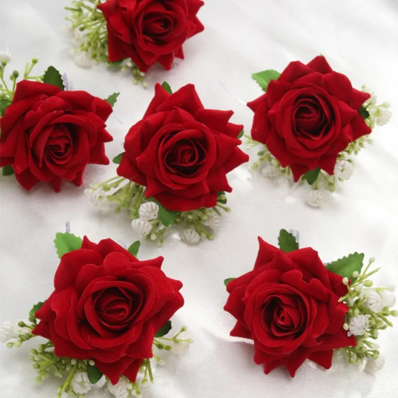 6 stks/set Boutonniere voor Ma - Men'S Grooming For Wedding recensie en prijs
