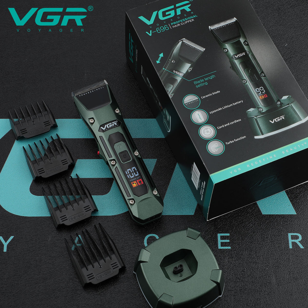 VGR V-696 Nieuwe metalen popul - Men'S Grooming Salon recensie en prijs